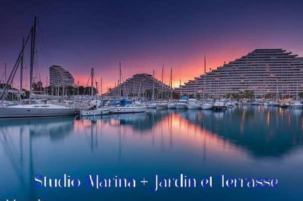 Studio Rez De Jardin Marina Baie Des Anges Villeneuve-Loubet Eksteriør bilde